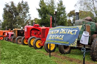 Vintage Tractor Display